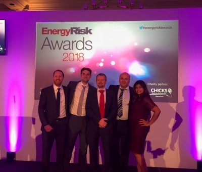 CubeLogic voted number one Credit Risk software provider in the  Energy Risk Software Rankings 2018